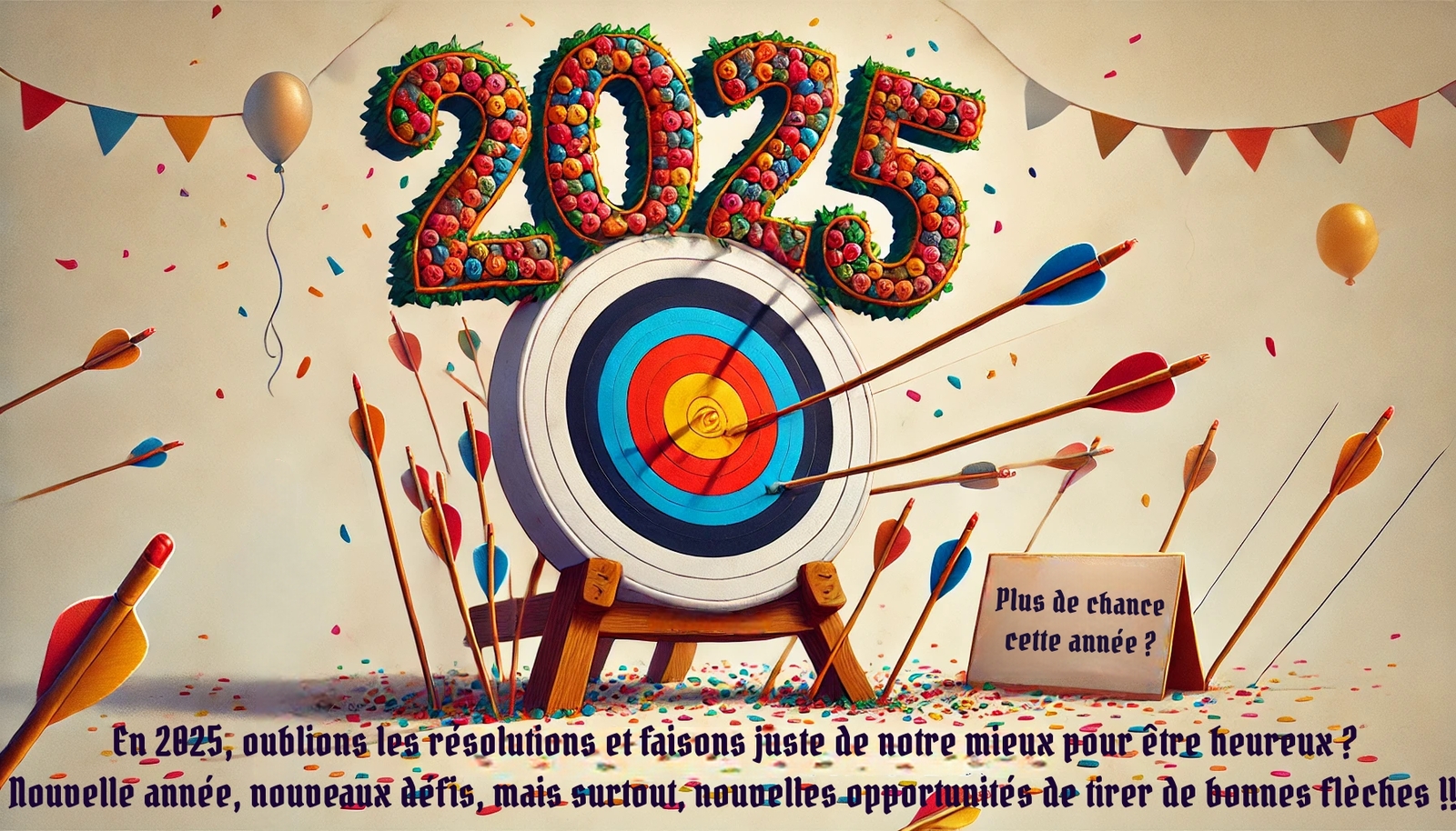 Bonne année 2025 !!