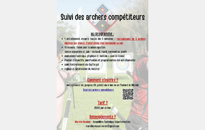 Suivi des Archers Compétiteurs
