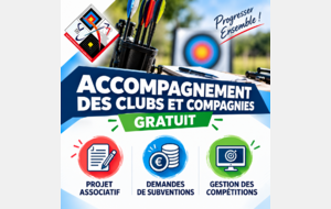 Accompagnement des clubs et compagnies