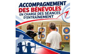 Accompagnement des bénévoles en charge des séances d’entraînement 