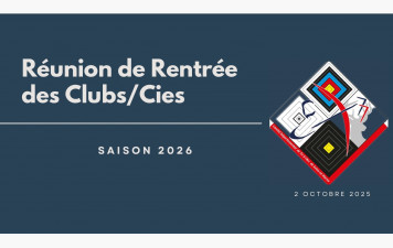 Réunion de Rentrée des Clubs et Compagnies de Seine et Marne