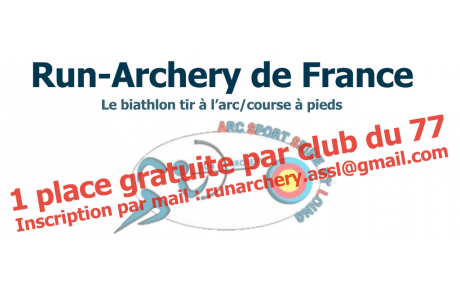 Offre Découverte Run-Archery Septembre 2022